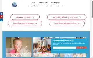 Talk of the Town Speech & Language website