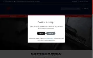 Bullseye Tactical Supply website