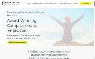Fabrikant Law, LLC website