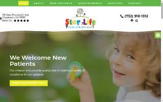 Star Life Pediatrics of Woodbridge website