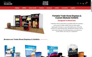 Trade Show House: Custom Portable Trade Show Booth Displays & Modular Exhibits