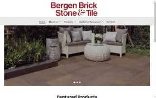 Bergen Brick Stone & Tile Co website
