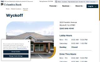 Columbia Bank of Wyckoff