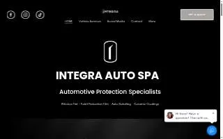 INTEGRA Auto Spa of Wyckoff website