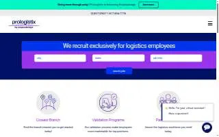 ProLogistix of Wyckoff website