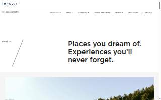 Pursuit Performance Club website