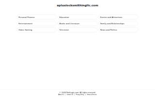 A Plus Locksmithing LLC
