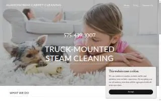 Alamogordo Carpet Cleaning website