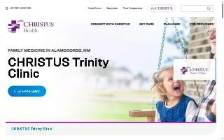 CHRISTUS Trinity Clinic (9th St C) website
