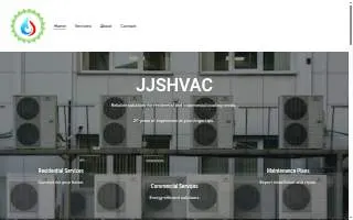 JJ's Heating & Air Conditioning website