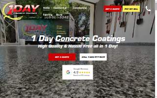 1 Day Concrete Coatings