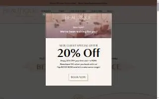 Beautique Hair Studio website