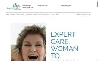 Bosque Women's Care of Albuquerque website
