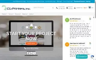 CG Printers, Inc. website