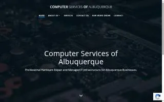 Computer Services of Albuquerque website