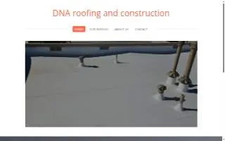 DNA Roofing & Construction of Albuquerque website
