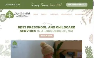 East Gate Kids Early Learning Center website