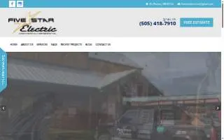 Five Star Electric of Albuquerque website