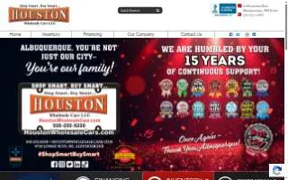Houston Wholesale Cars website