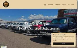 iBugGuy Organic Pest Control Solutions website
