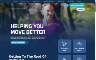 Langford Sports and Physical Therapy website