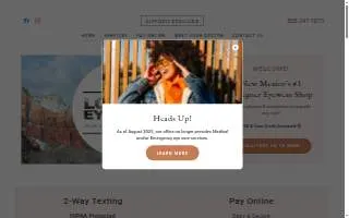 Lovato Eyecare website