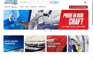 Maaco Auto Body Shop & Painting of Albuquerque website