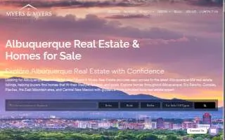 Myers & Myers Real Estate website