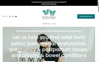 NM Pelvic Health Physical Therapy website