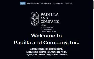 Padilla & Co website