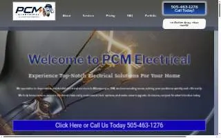 Pcm Electrical website