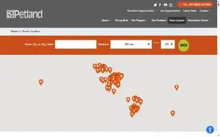 Petland Albuquerque website