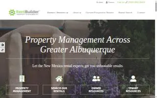 Rent Builder Property Management website