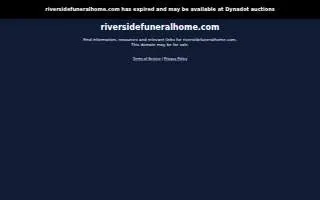 Riverside Funeral Home of Albuquerque website