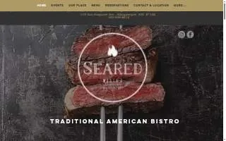 Seared Bistro Albuquerque website