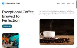 The Girls Coffee House website