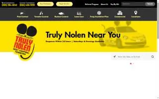 Truly Nolen Pest & Termite Control of Albuquerque website