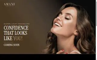 Amani Aesthetics website