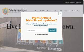 Artesia Mainstreet Inc