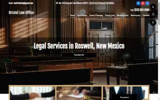 Bristol Law Office website