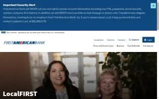 First American Bank of Artesia website