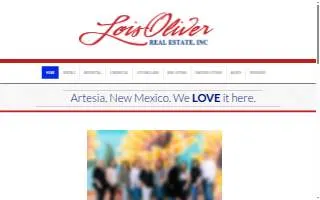 Lois Oliver Real Estate website