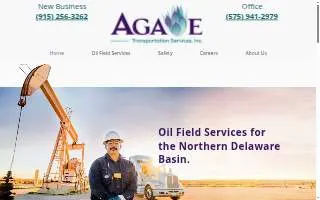 Agave Transportation website