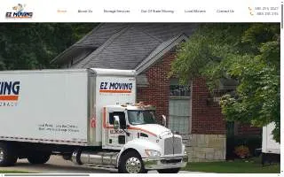 E-Z Moving & Storage website