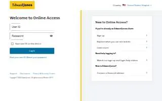 Edward Jones website