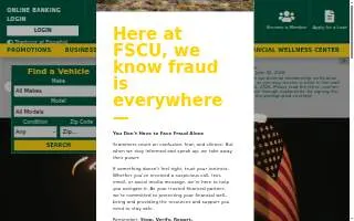 Financial Security Credit Union website