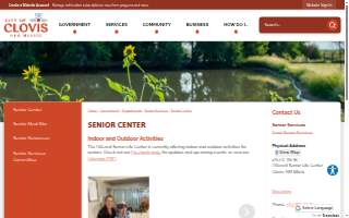 City of Clovis Hillcrest Senior Life Center