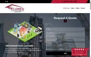 Edgar Flores Construction Inc. website