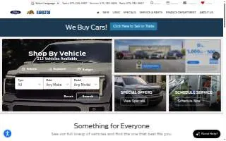 Hamilton Ford website