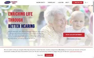 Livingston Hearing Aid Center of Corsicana website